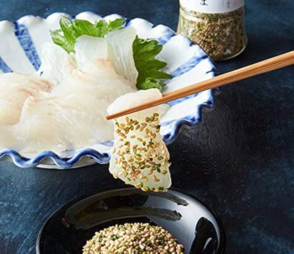 Amazon.co.jp: 刺身用ごま 75g 胡麻 ふりかけ さしみ 醤油 わさび